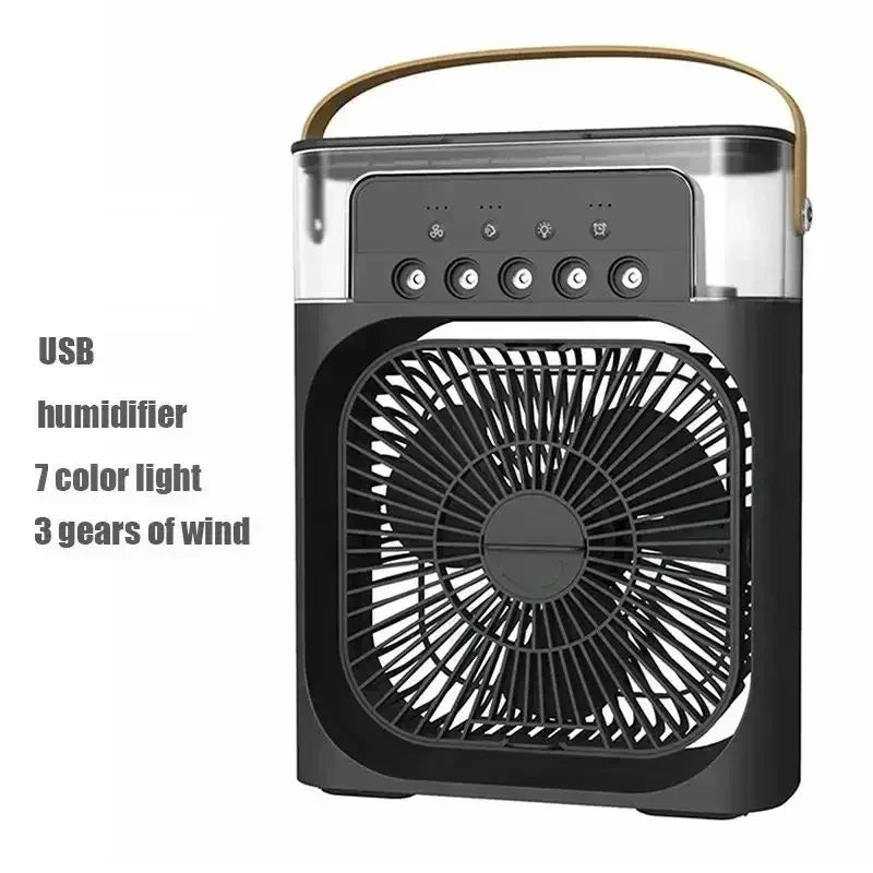 Ventilador Enfriador Portátil 3 en 1 Mini Aire Acondicionado