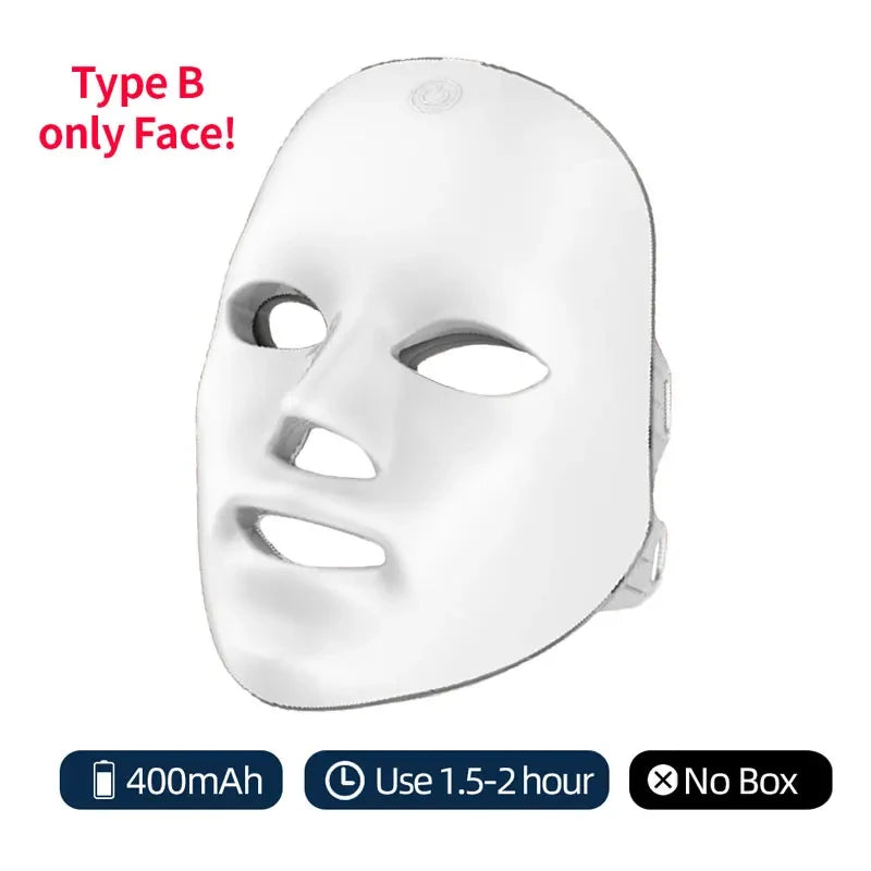 Máscara LED Rejuvenecedora Facial