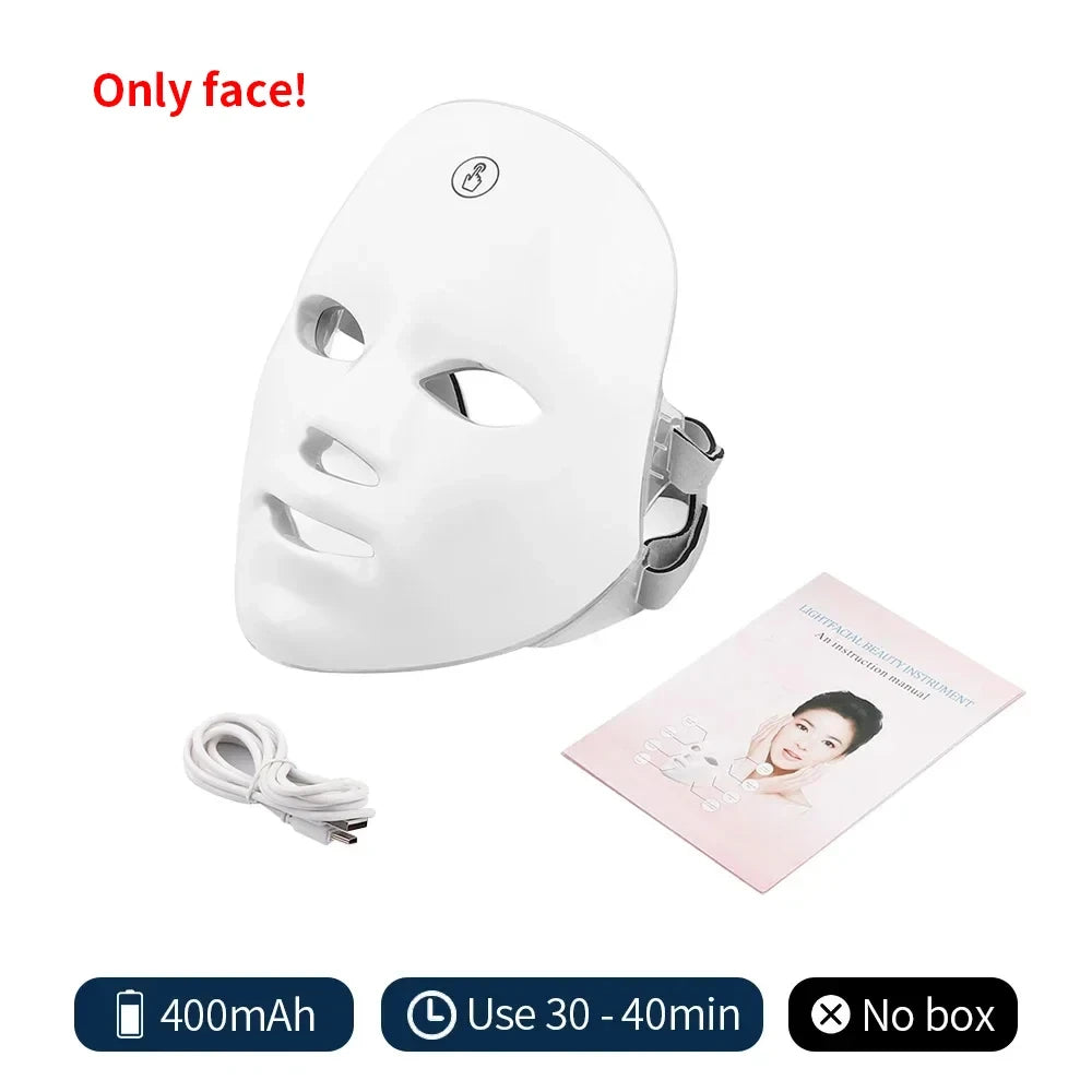Máscara LED Rejuvenecedora Facial