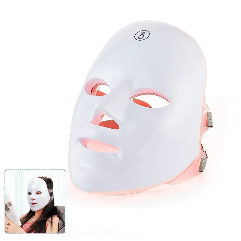 Máscara LED Rejuvenecedora Facial