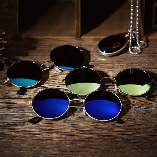 Gafas de Sol Retro Montura Metálica Moda