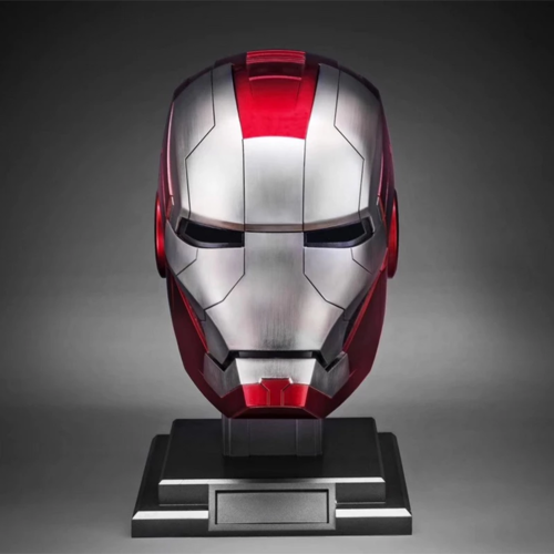 Casco Iron Man Eléctrico con Mando a Distancia y Control de Voz