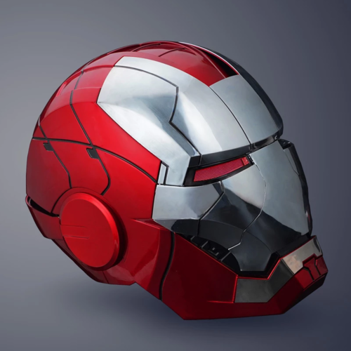 Casco Iron Man Eléctrico con Mando a Distancia y Control de Voz