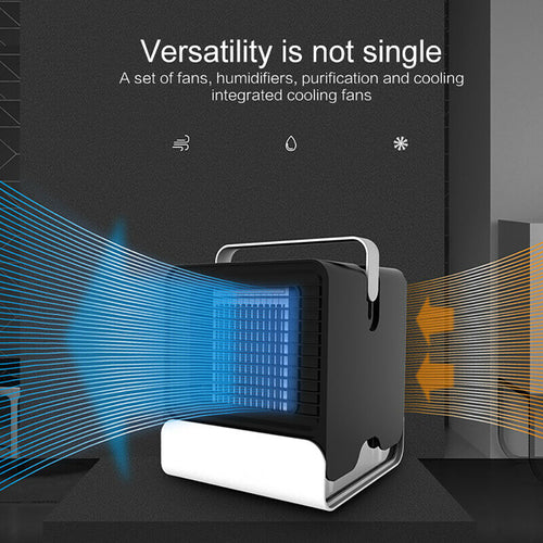 Mini Ventilador USB Iones Negativos Aire Fresco Silencioso